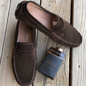 Banana Republic Brown Suede Loafers